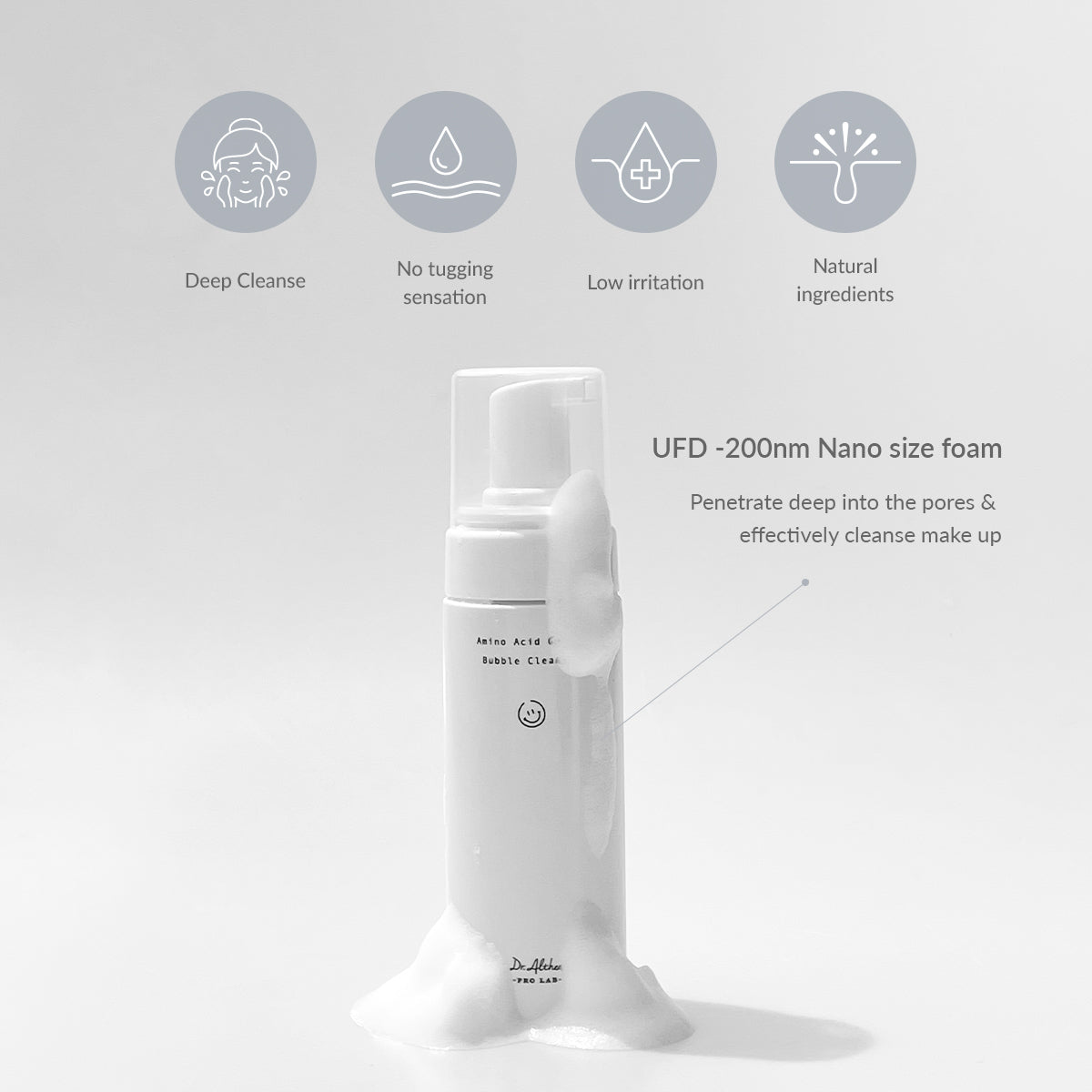 DR.ALTHEA - Amino Acid Gentle Bubble Cleanser 140ml
