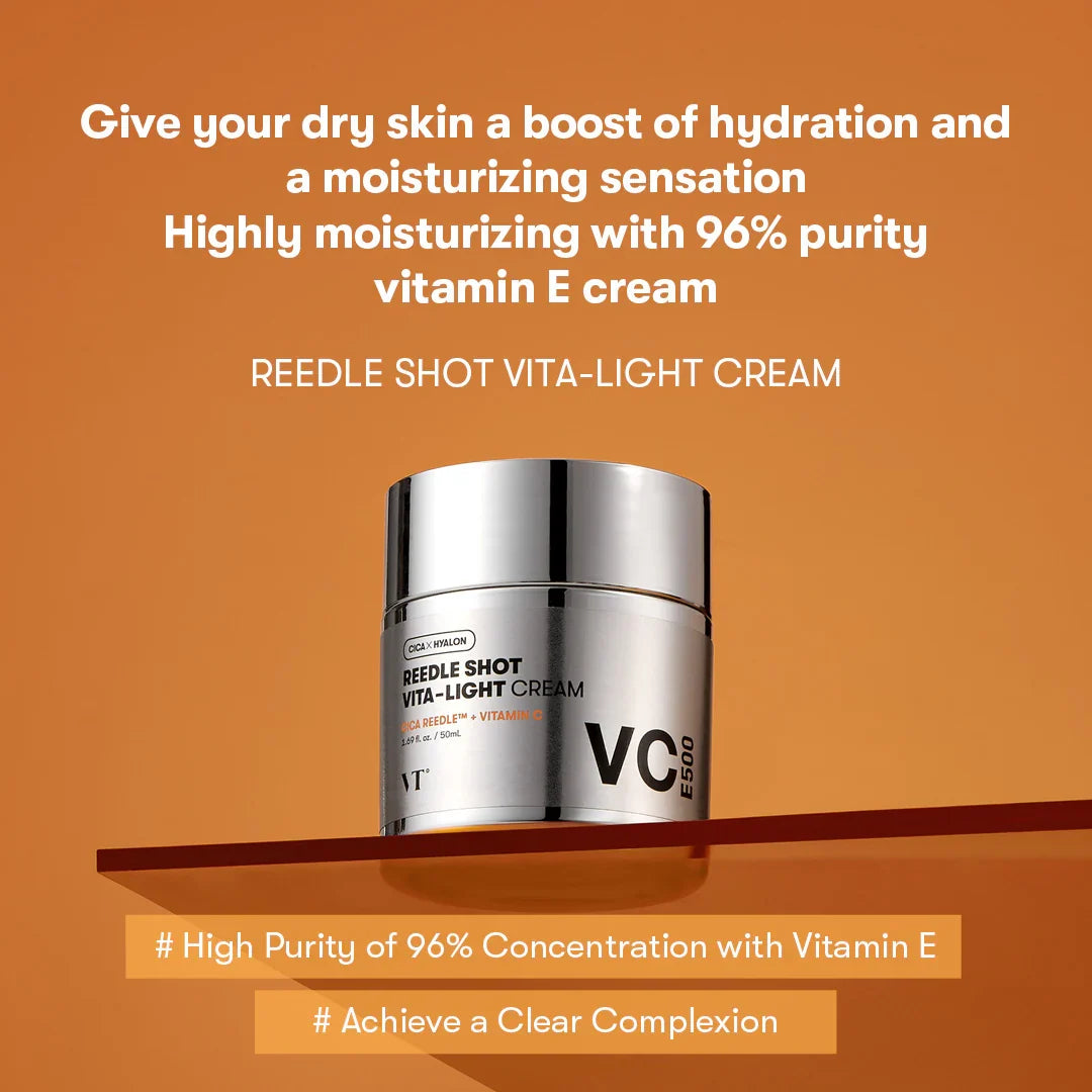VT COSMETICS Reedle Shot Vita-Light Cream Κρέμα Προσώπου 50ml