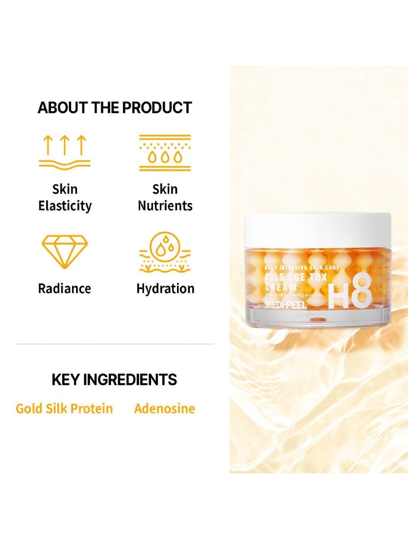 MEDIPEEL - Κρέμα Τοξίκωσης Gold Age 50ml 