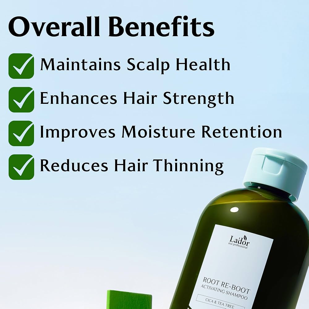 LADOR - Σαμπουάν ενεργοποίησης ρίζας Cica & Tea Tree 300ml