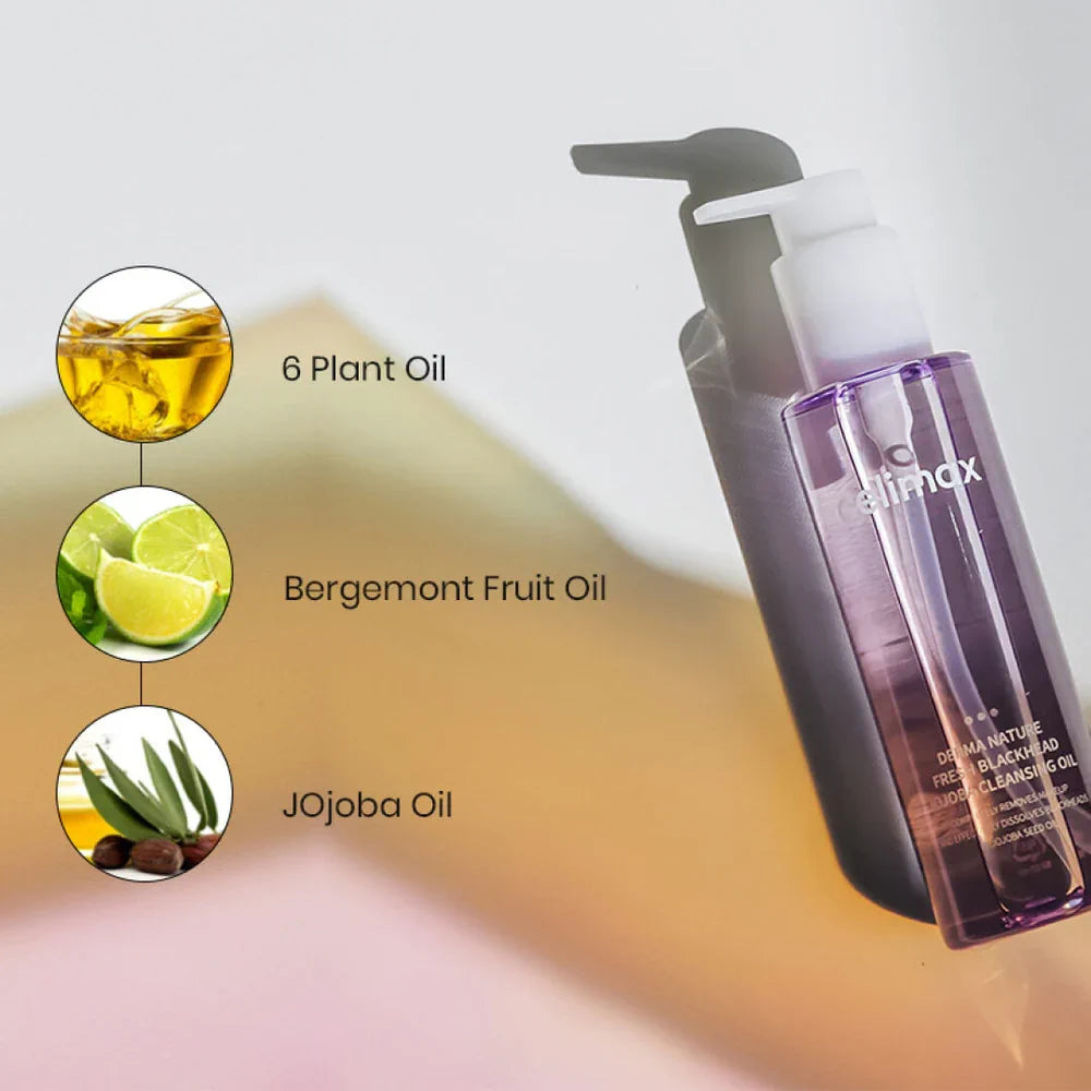 Celimax Fresh Blackhead Jojoba Cleansing Oil Καθαριστικό Έλαιο Προσώπου για Μαύρα Στίγματα 150ml