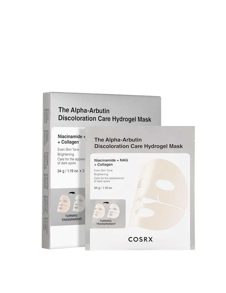 COSRX The Alpha-Arbutin Discoloration Care Hydrogel Mask