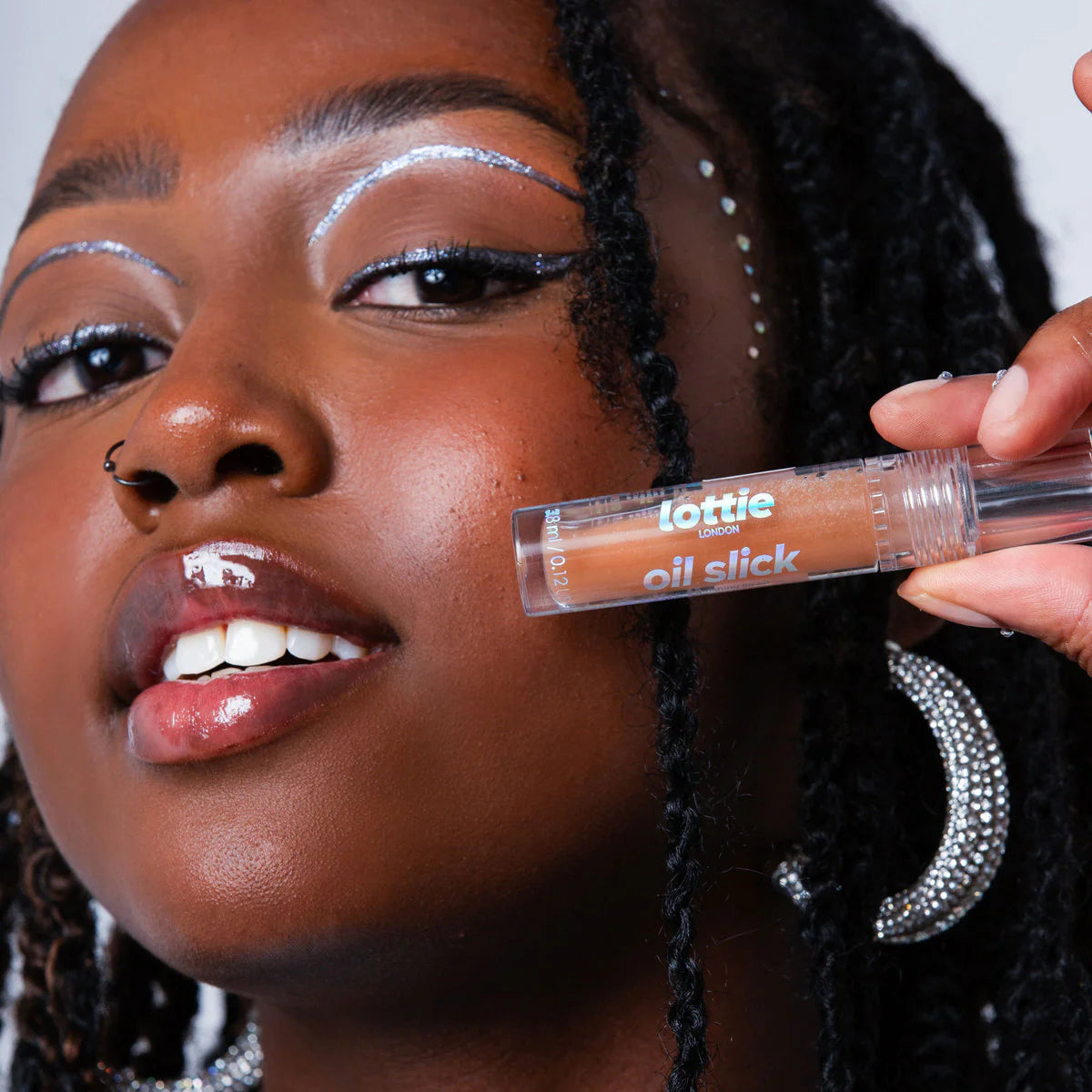 Lottie London oil slick duo – Lip gloss Προϊόν Χειλιών