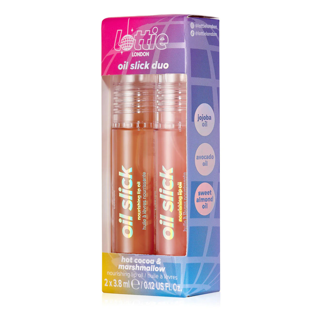 Lottie London oil slick duo – Lip gloss Προϊόν Χειλιών