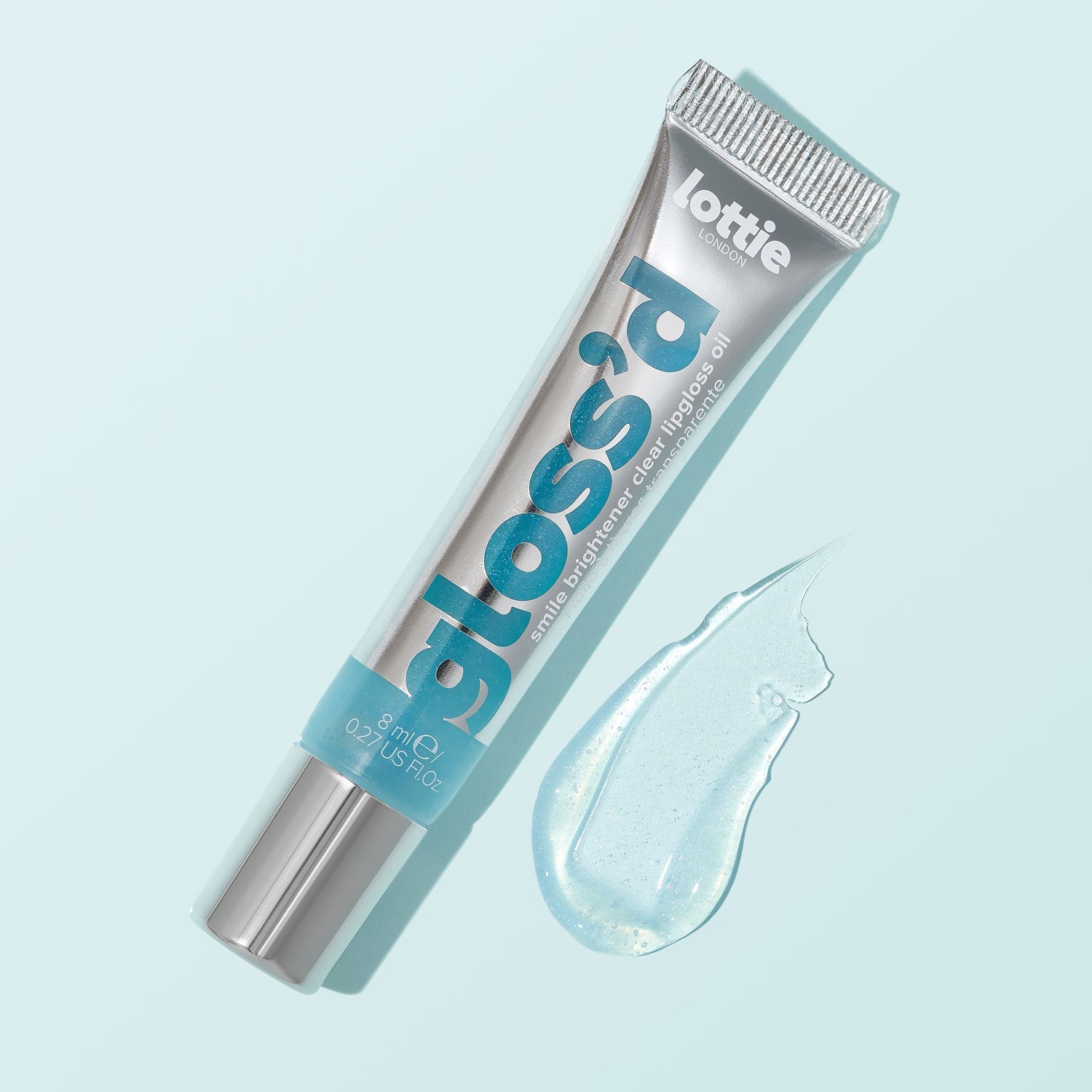 Lottie Gloss'd, Smile Brightener Clear Lipgloss Oil, Made ya' smile - 8ml