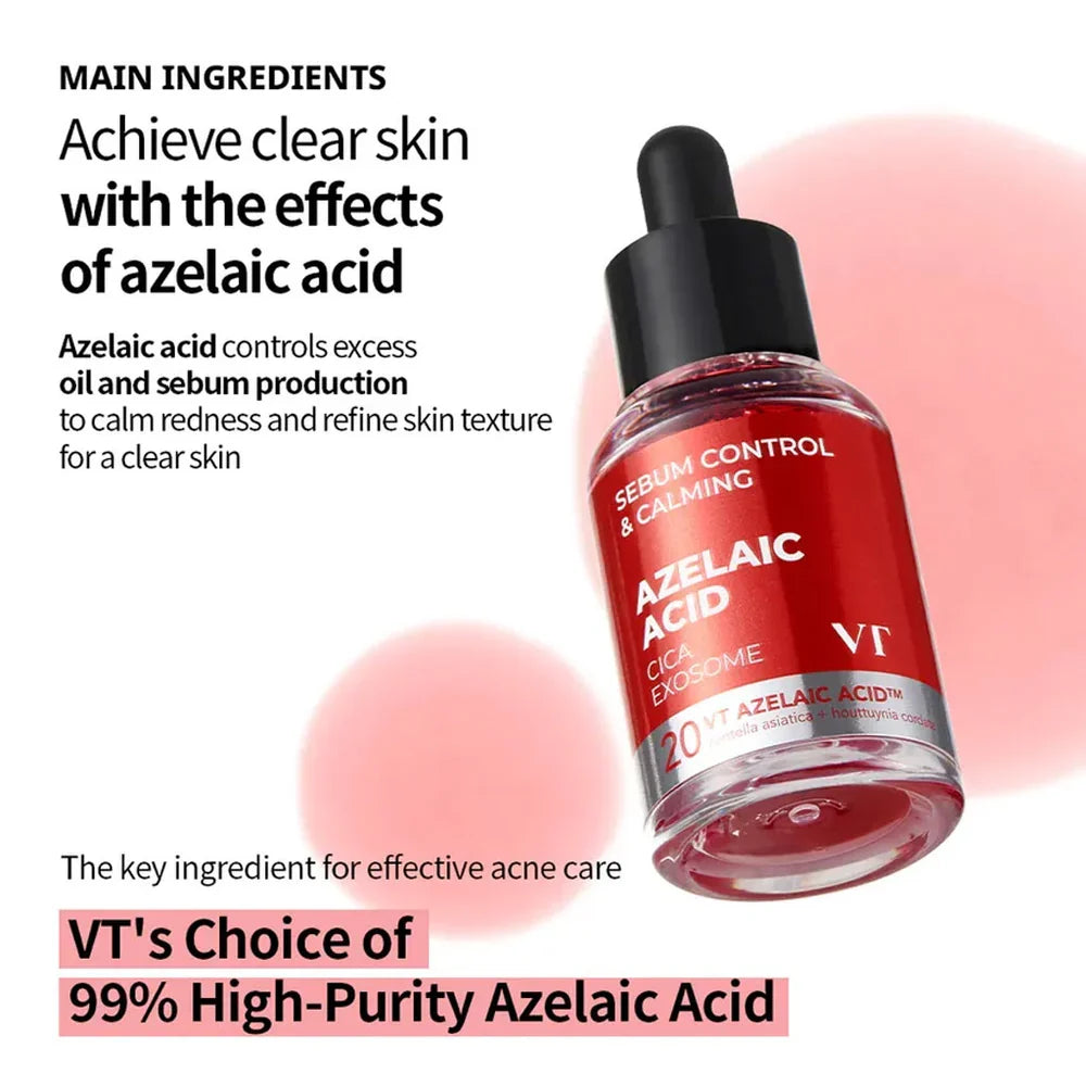 VT Cosmetics Azelaic Acid A1 Calming Ampoule Ορός Προσώπου 30ml