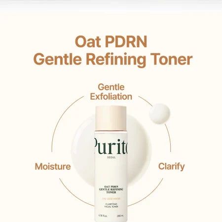 PURITO SEOUL Oat PDRN Gentle Refining Toner 200ml