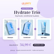 Hair Proud Hydrate Trio – σαμπουάν, conditioner, μάσκα