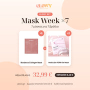 Glowy Set Mask Week – 5 Biodance + 2 Medicube μάσκες