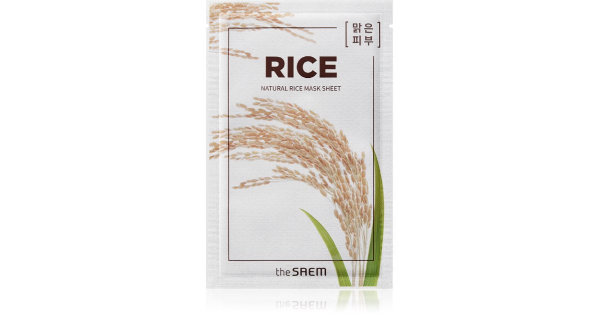 THE SAEM - Rice Natural Sheet Mask