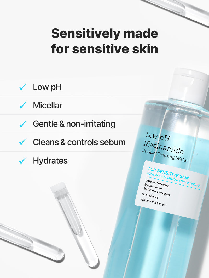 COSRX - Low pH Niacinamide Cleansing Water 400ml