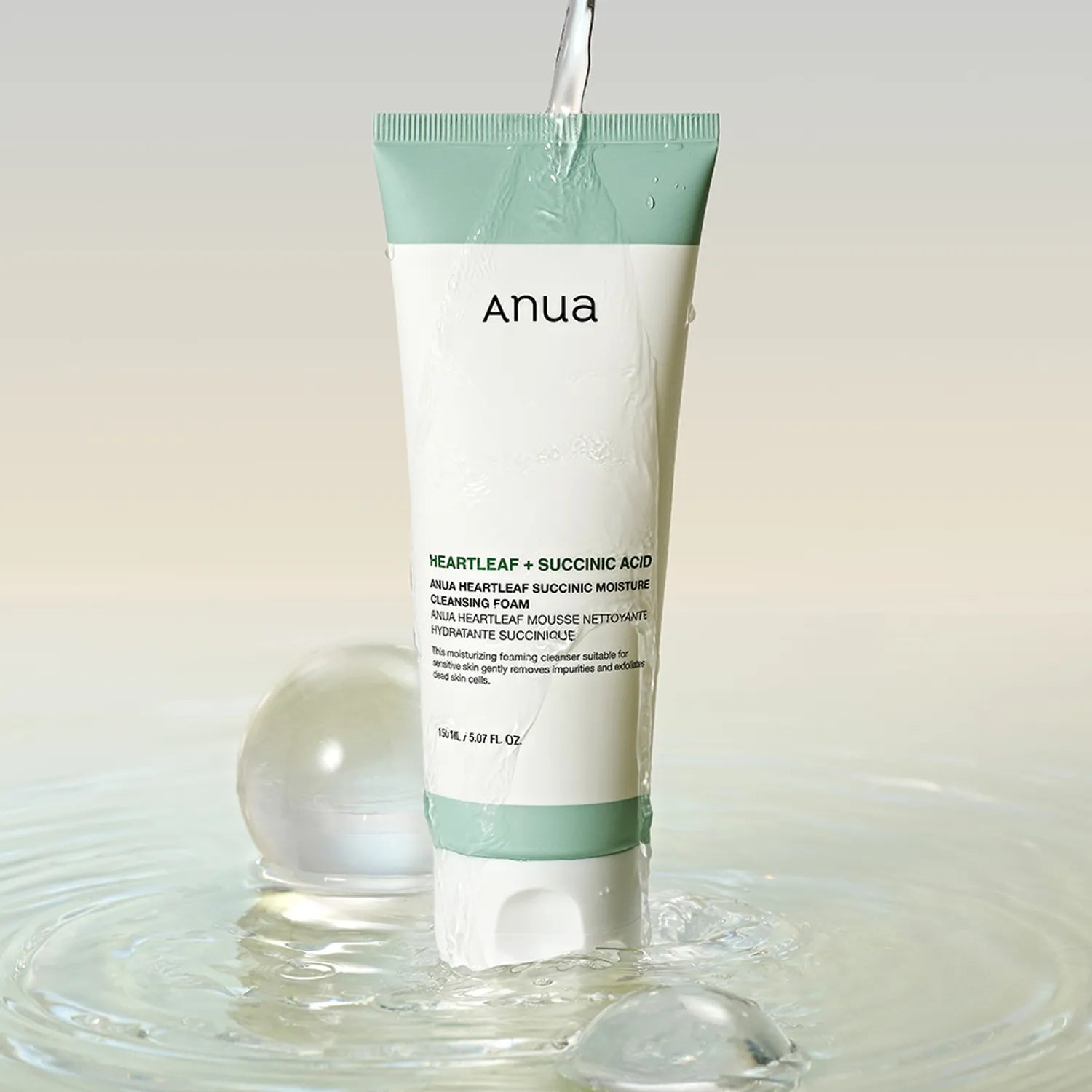 ANUA- Αφρός Καθαρισμού Heartleaf Succunic Moisture 150ml