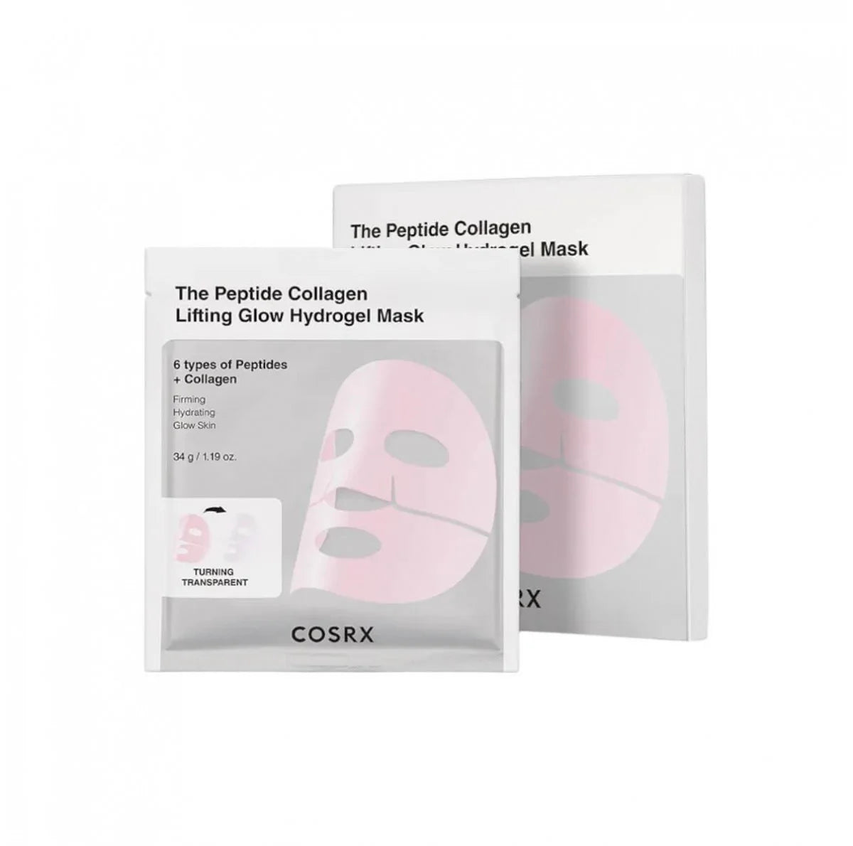COSRX - The Peptide Collagen Lifting Glow Hydrogel Mask