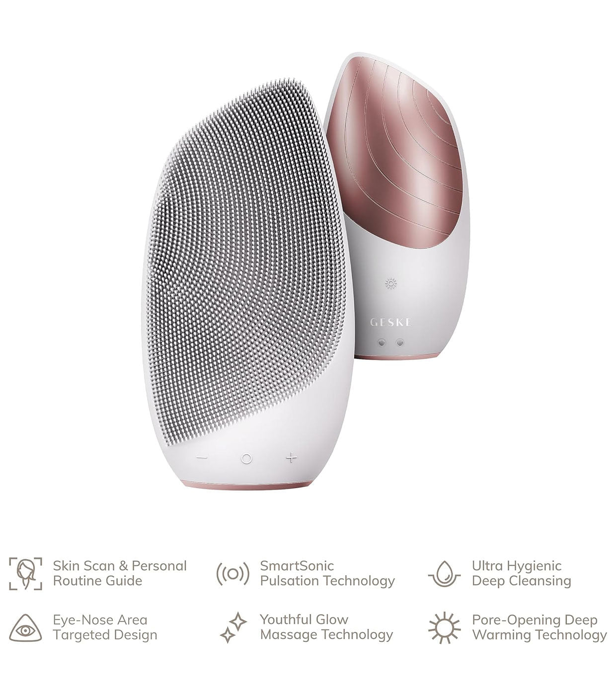 GESKE - Βούρτσα Προσώπου Sonic Thermo 6 σε 1