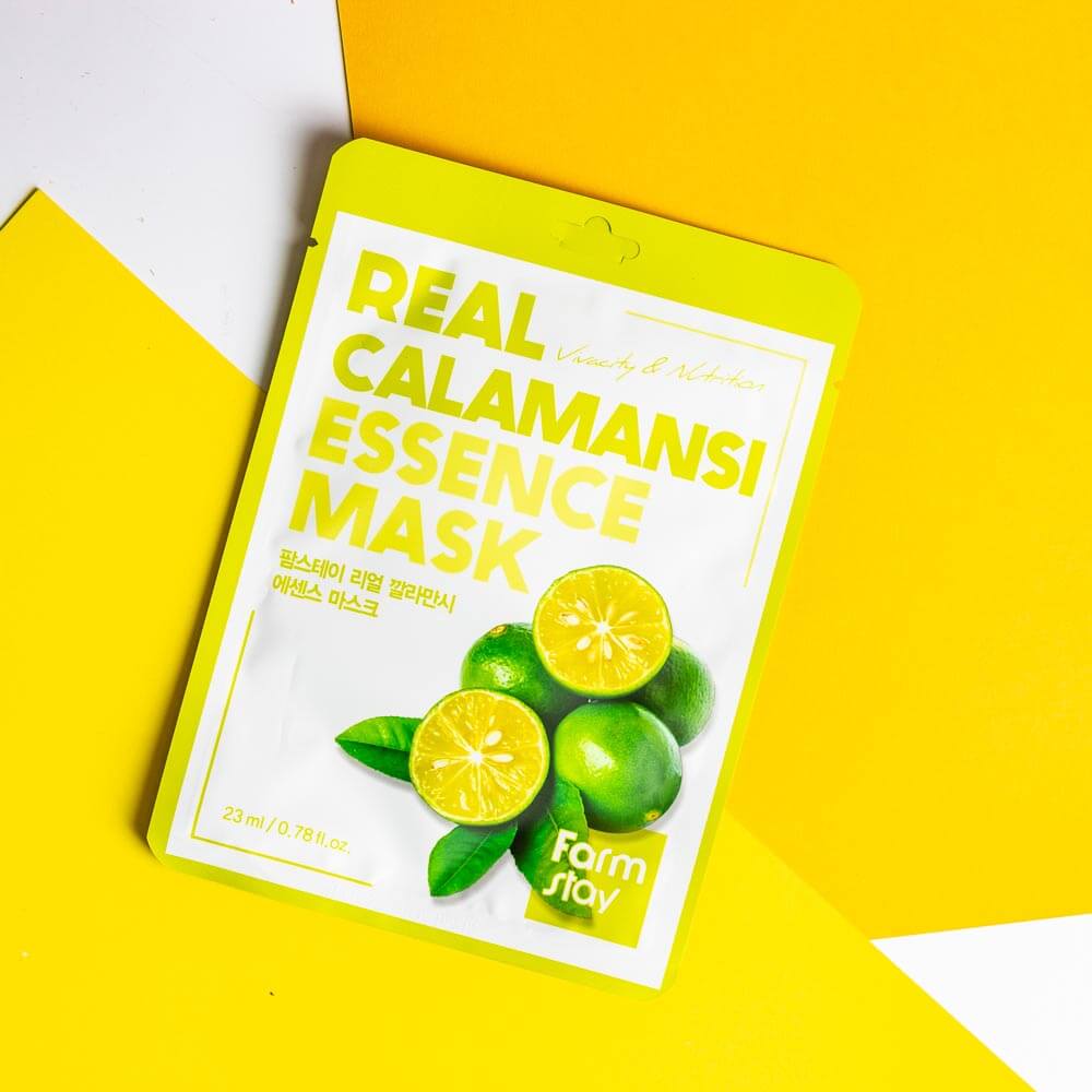 FARMSTAY Real Calmansi Essence Mask Μάσκα Προσώπου 23ml