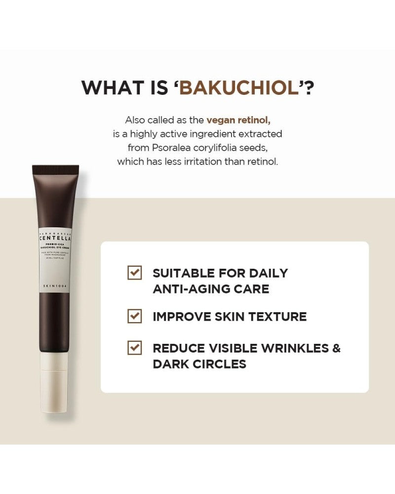 SKIN1004 - Probio-Cica Bakuchiol Κρέμα Ματιών 20ml