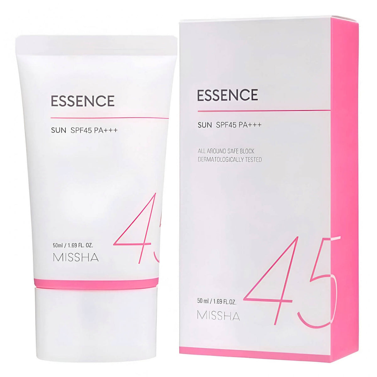 skins MISSHA - All Around Safe Block Essence SPF45 PA++++ 50 ml