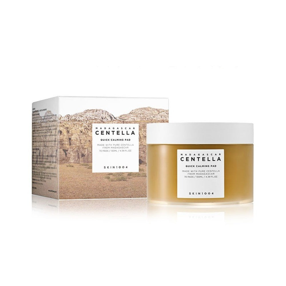 SKIN1004- Μαδαγασκάρη Centella Γρήγορης Καταπράυνσης 70 επιθέματα 130ml