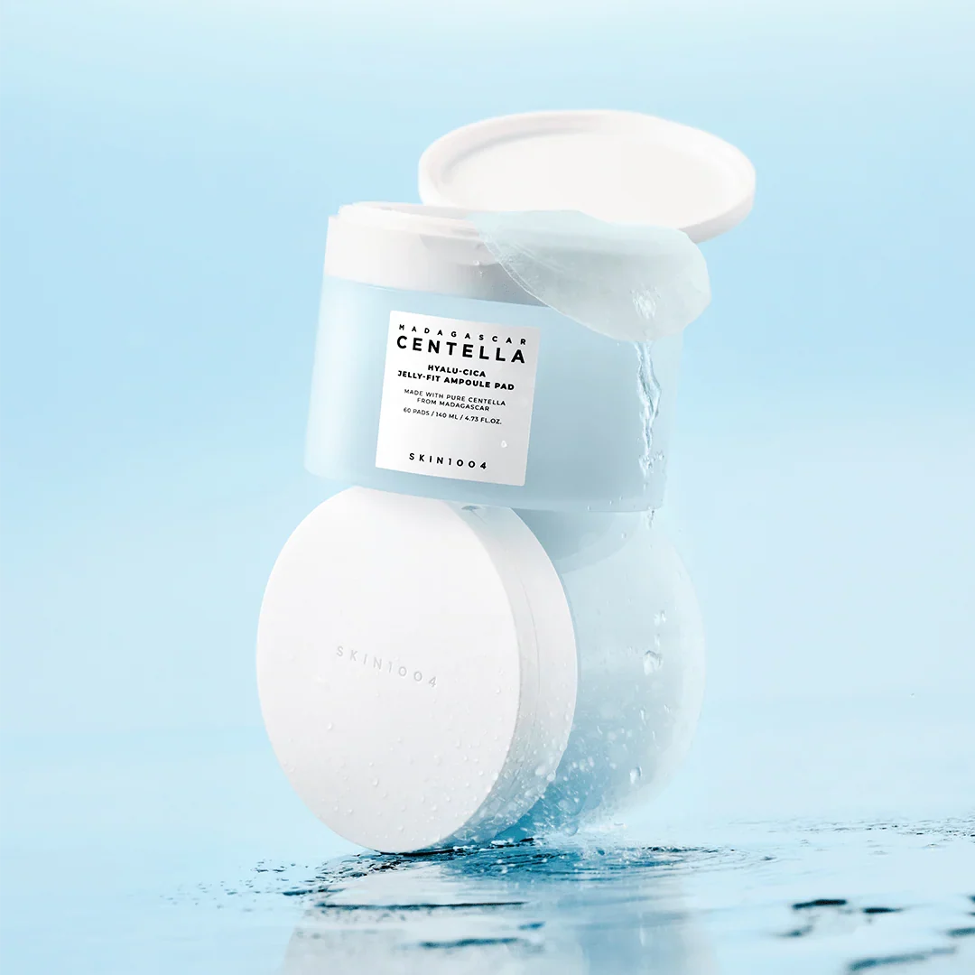 Skin1004 Madagascar Centella Hyalucica Jellyfit Ampoule Pad Δίσκοι Τόνωσης 60pcs