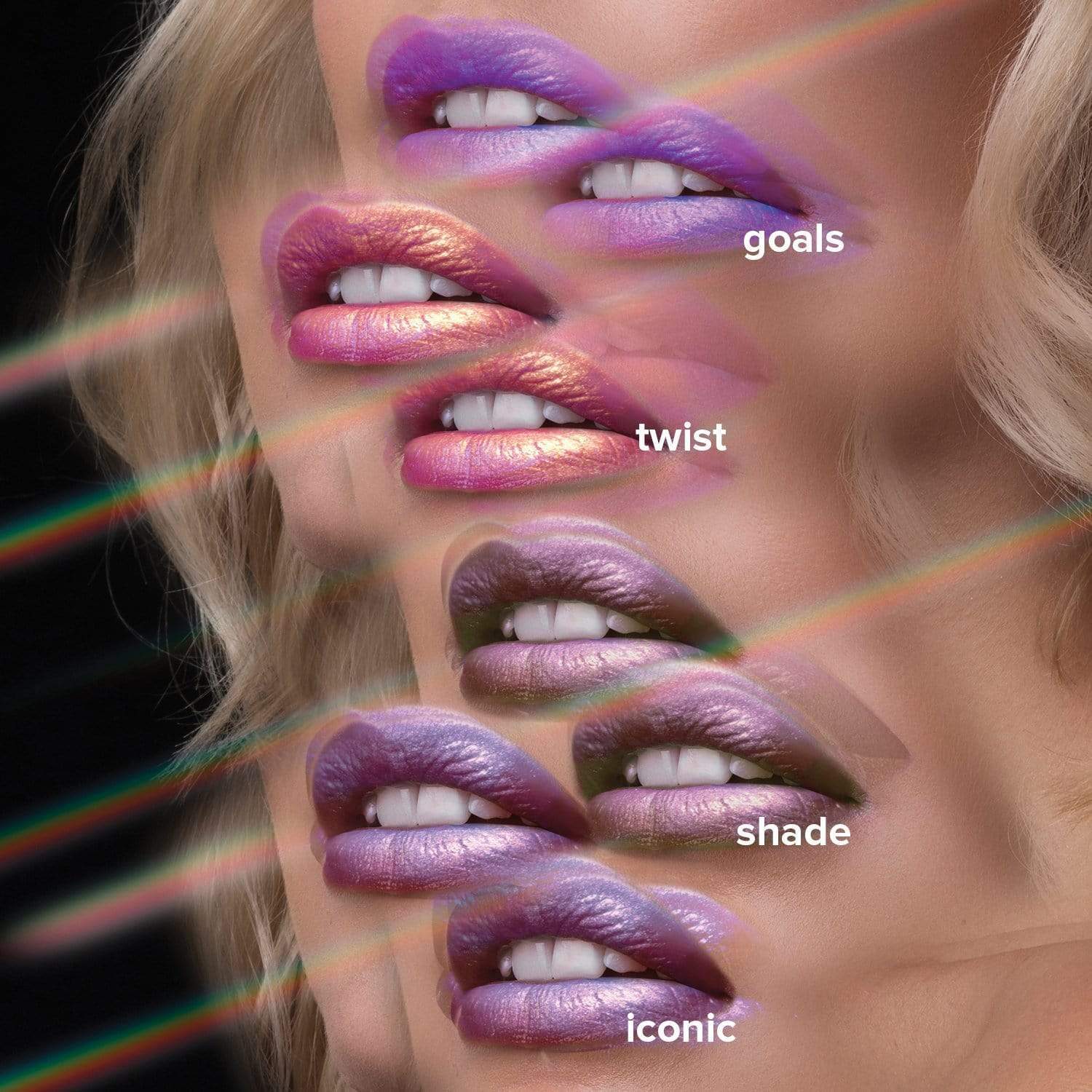 Lottie Holo Duochrome Lip Gloss for high-coverage, multi-dimensional pigments