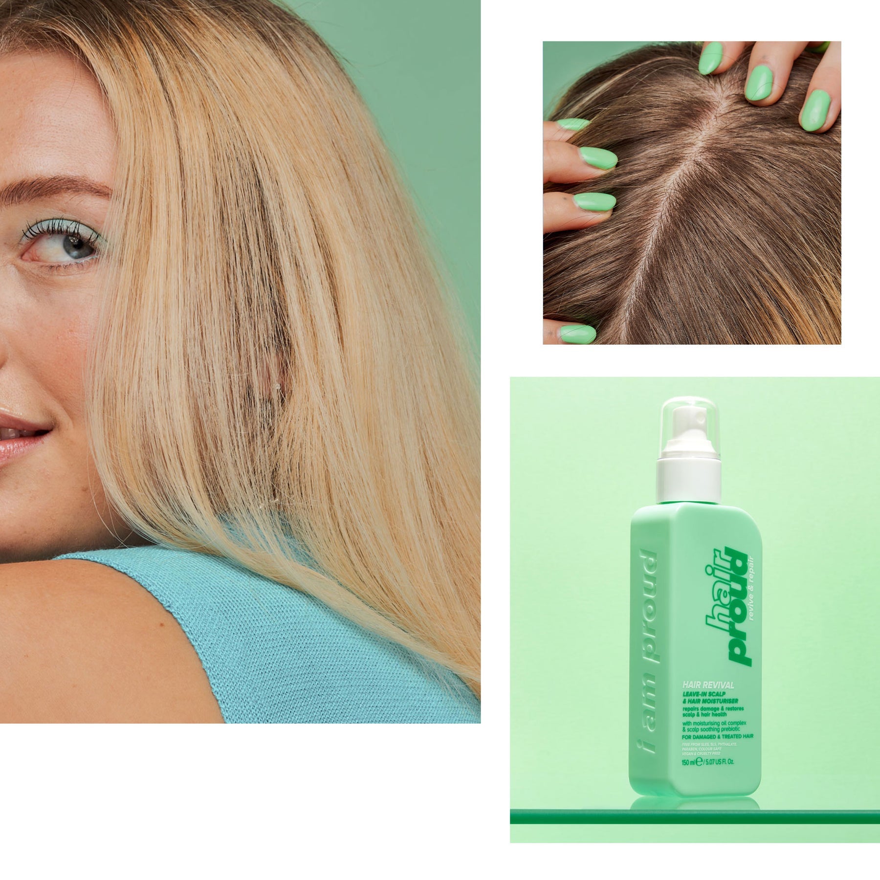 Hair Proud Hair revival and hair moisturizer για κατεστραμμένα και ταλαιπωρημένα μαλλιά 