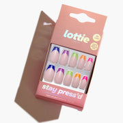 Lottie stay press'd - neon vibes