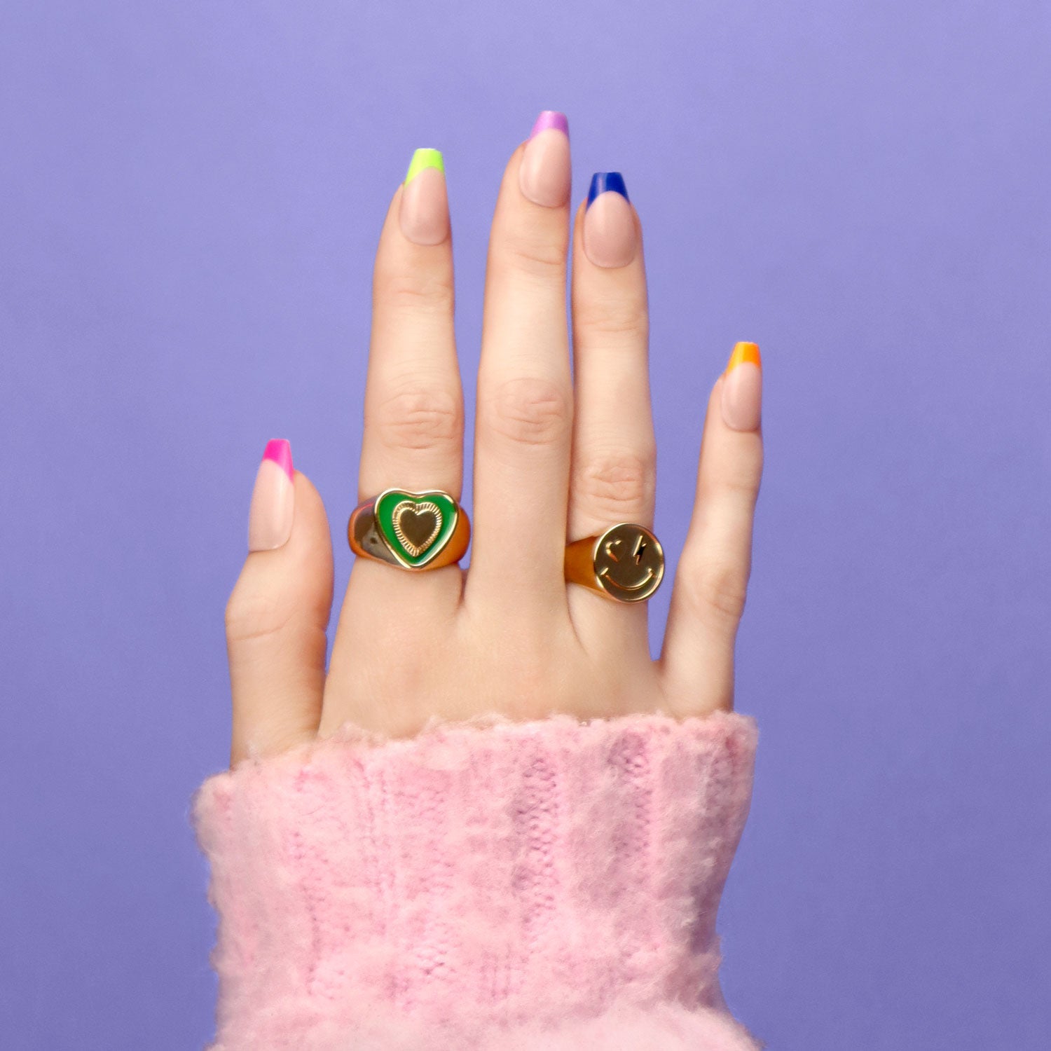 Lottie stay press'd - neon vibes